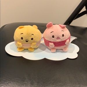 NWT Baby Pooh and Piglet plushies